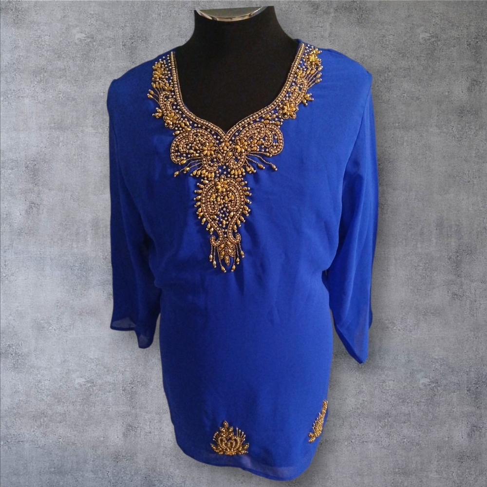 BNWT: Beautiful Blue Women's Top